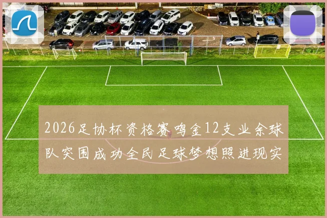2026足协杯资格赛鸣金12支业余球队突围成功全民足球梦想照进现实